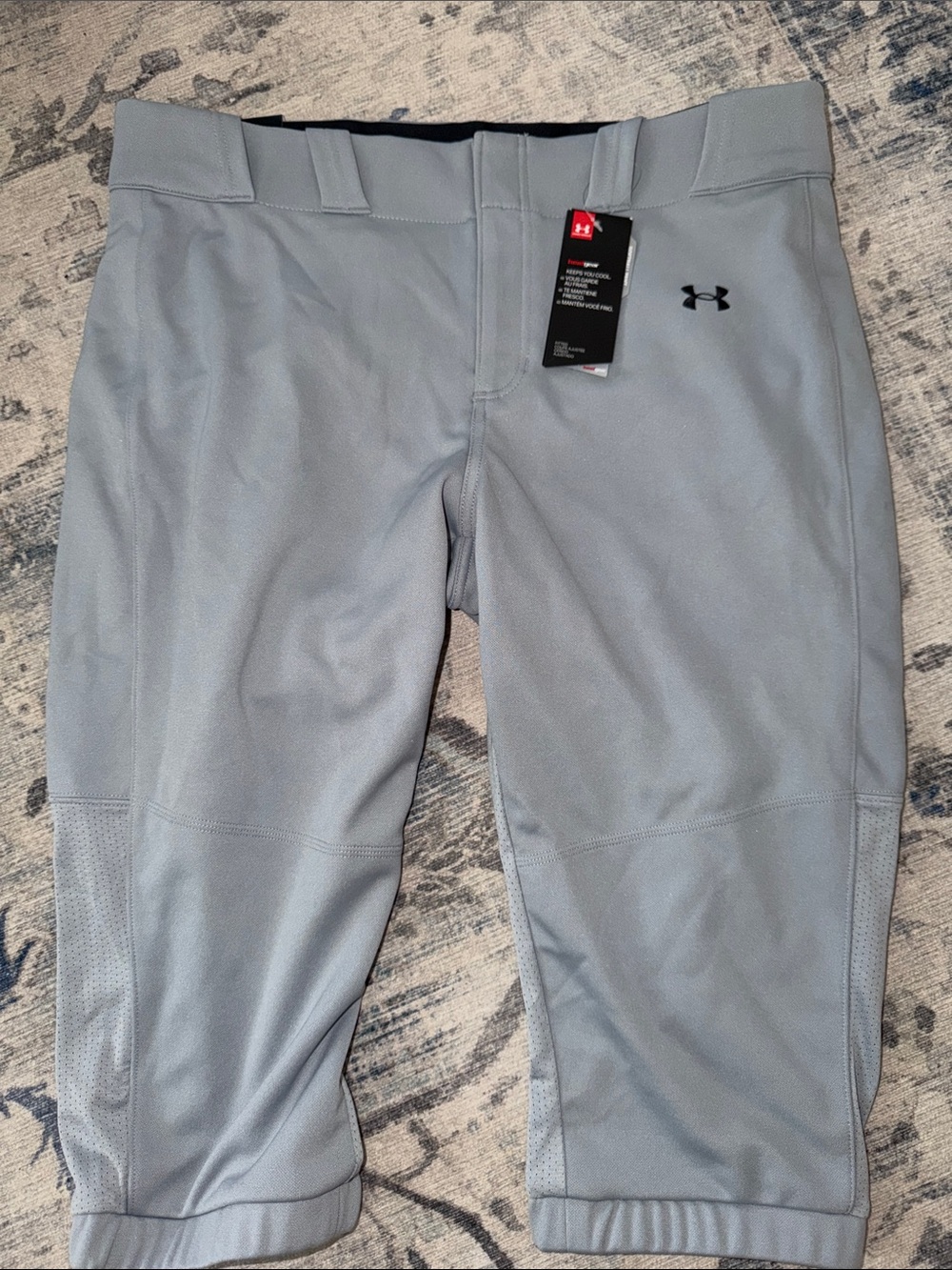 Under Armour Men's Gray Athletic Jogger Capris